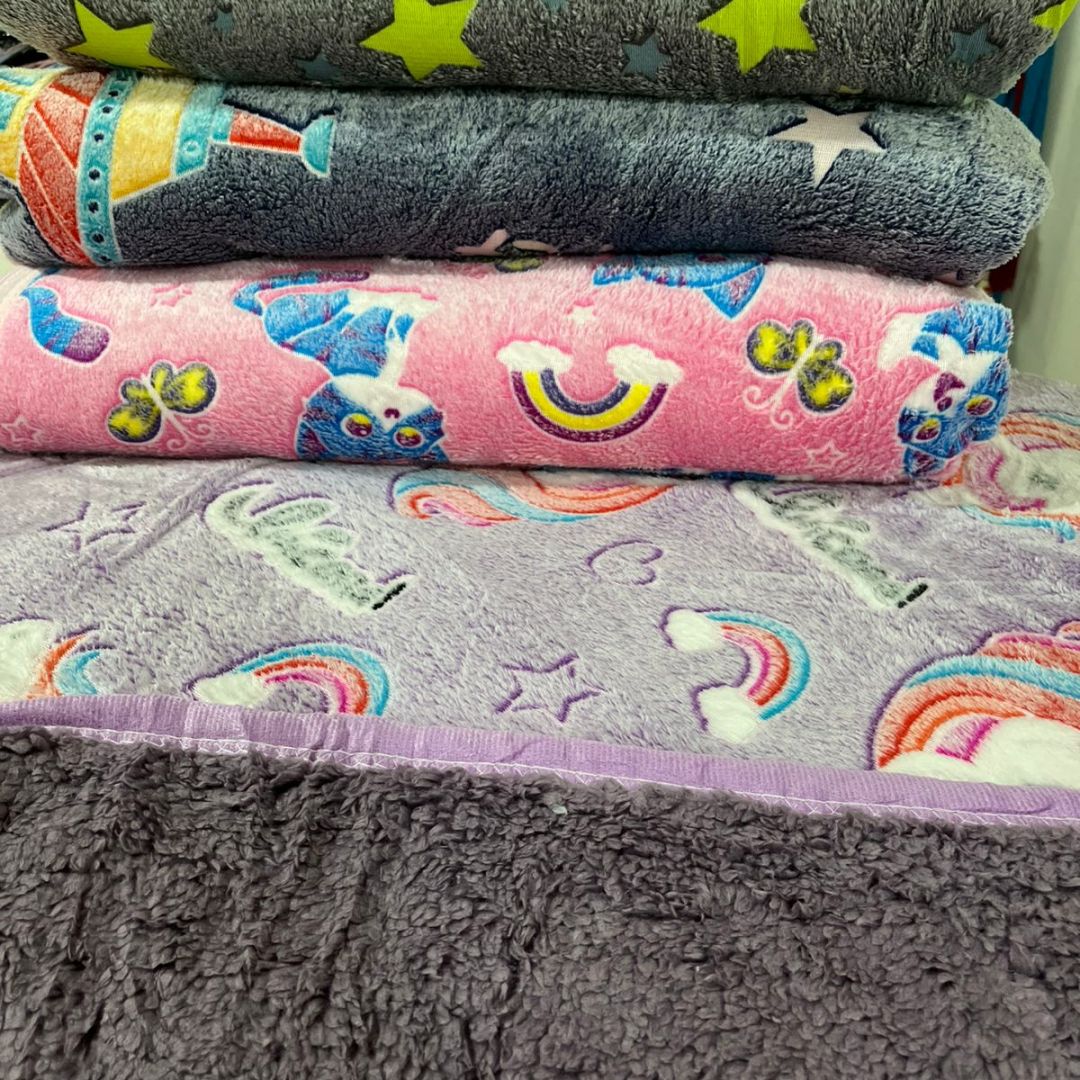 MANTA LUMINOSA CON CORDERITO 